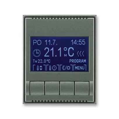 termostat programovatelný TIME 3292E-A10301 34 antracitová